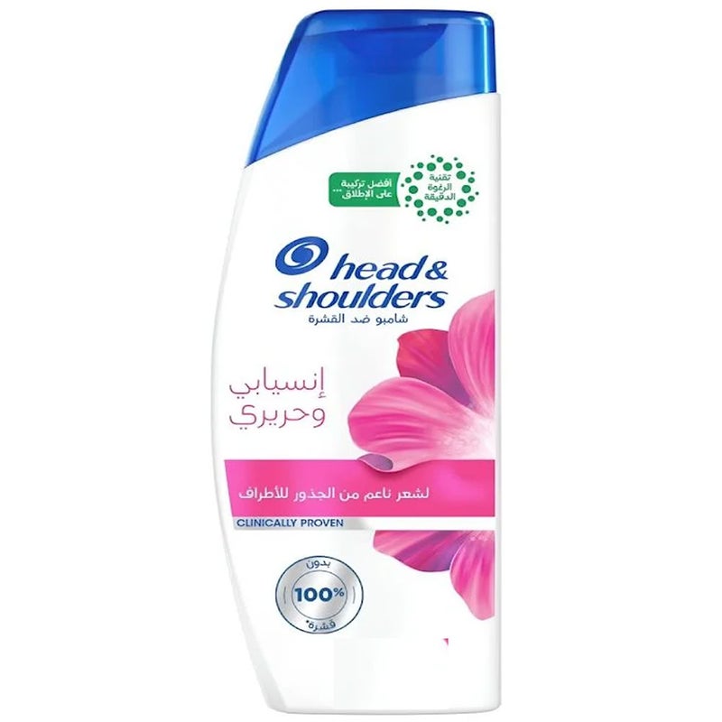 Head & Shoulders Smooth & Silky Shampoo, 350 Ml